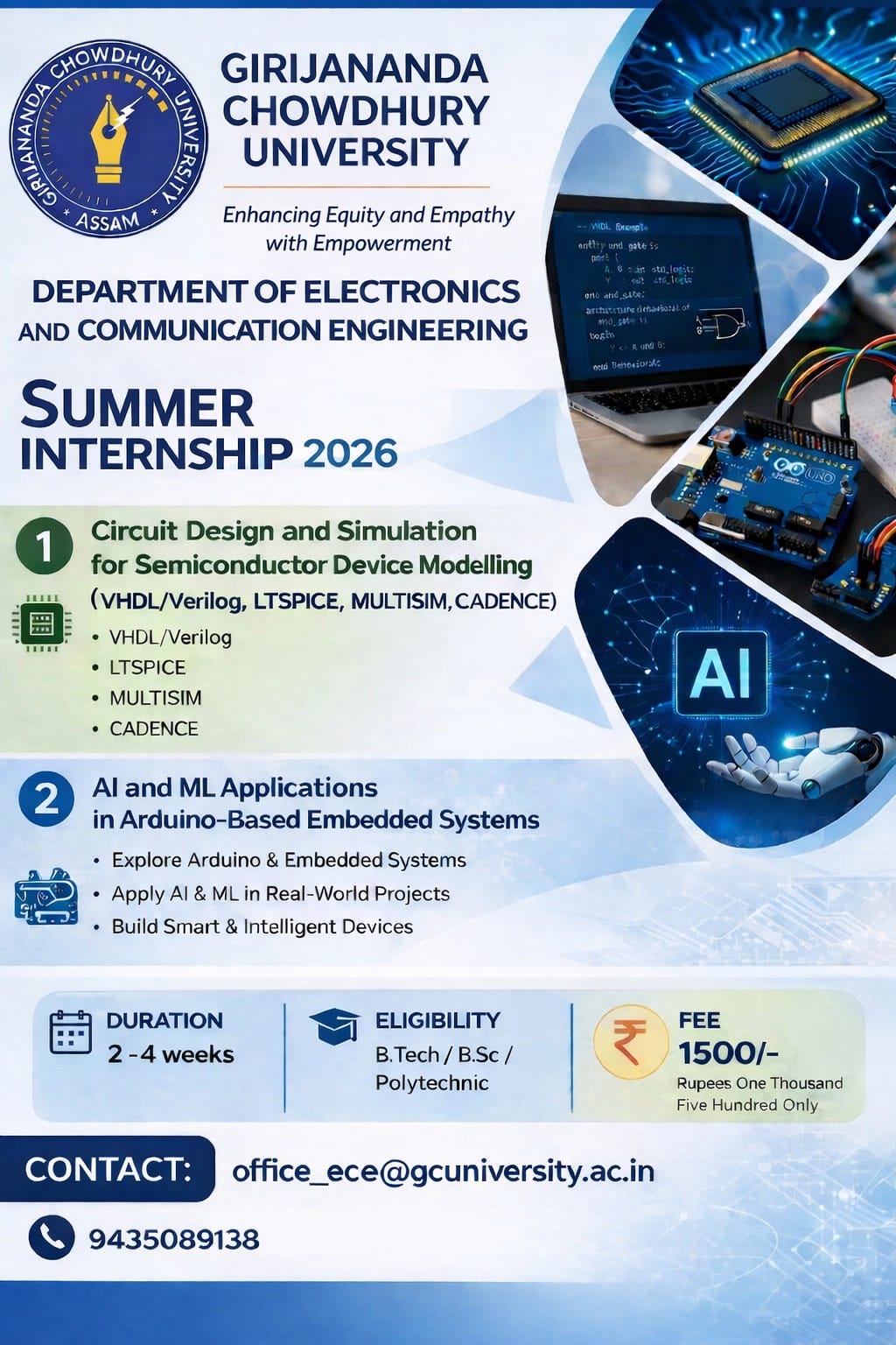 Electronics and Communication Engineering